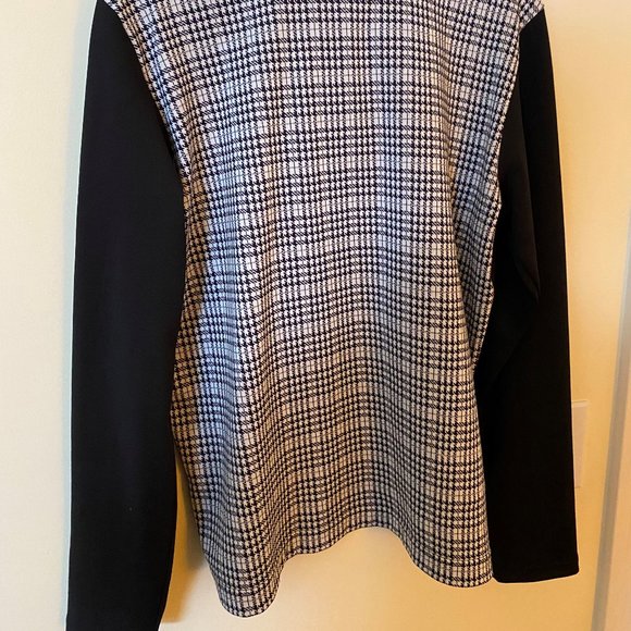 ALTON Glen Plaid Qtr Zip Performance Pullover - Picture 6 of 7